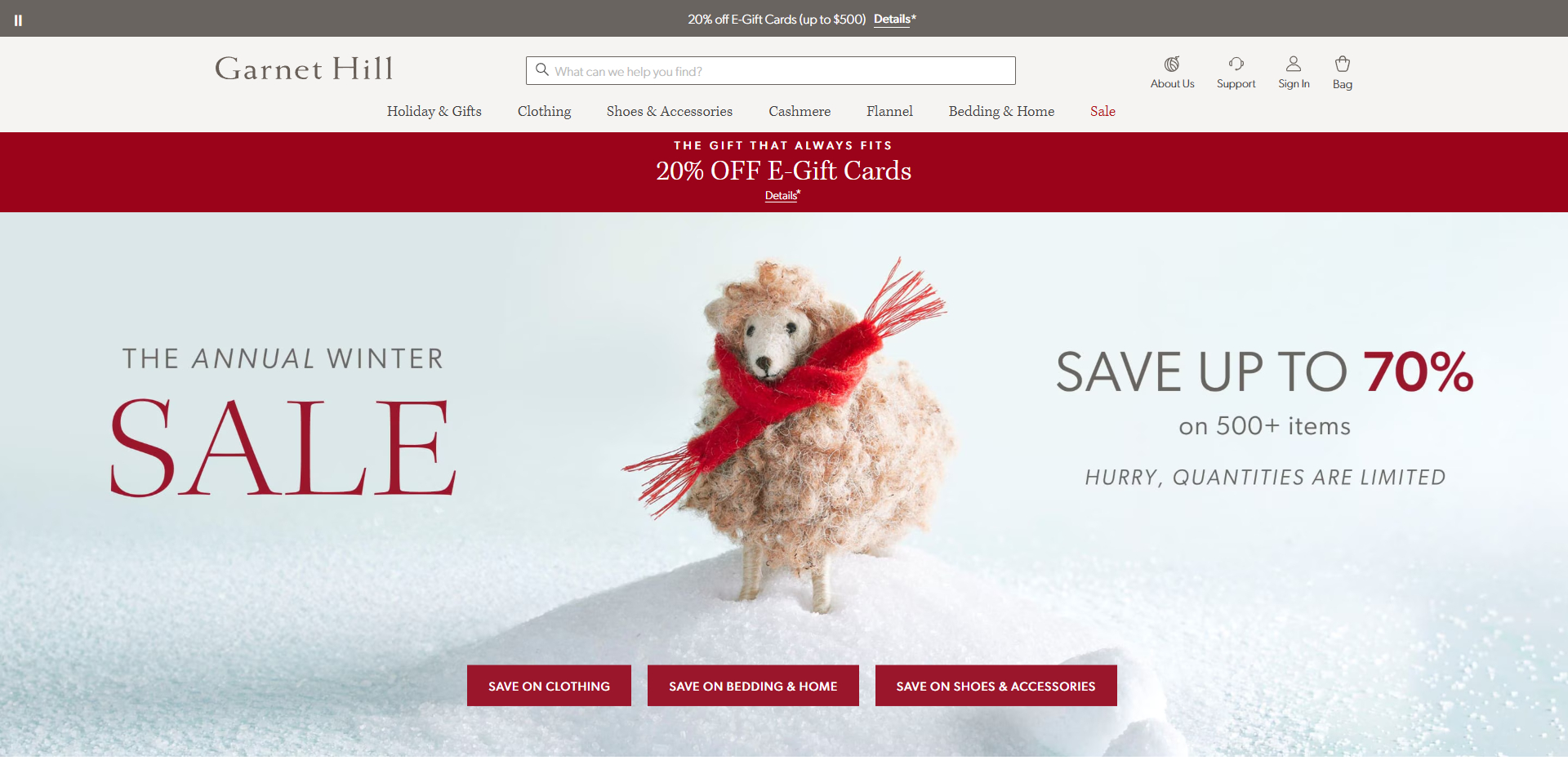 Garnet Hill discount code