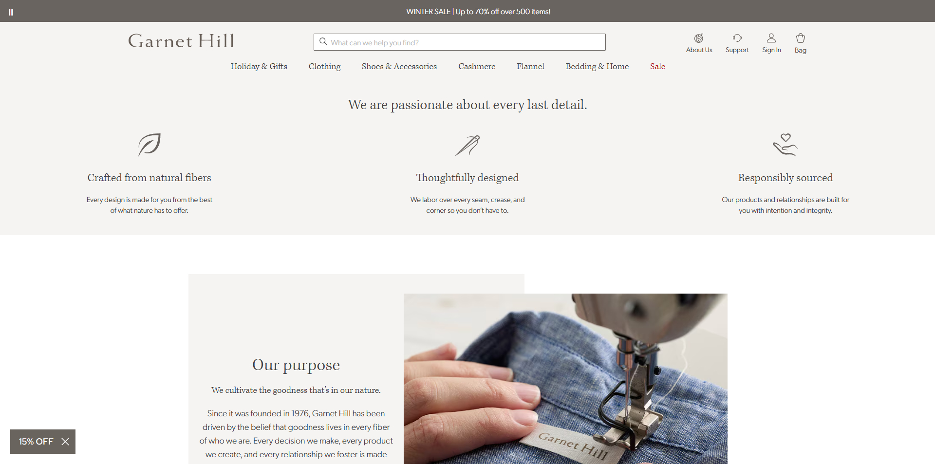 Garnet Hill Promo Code