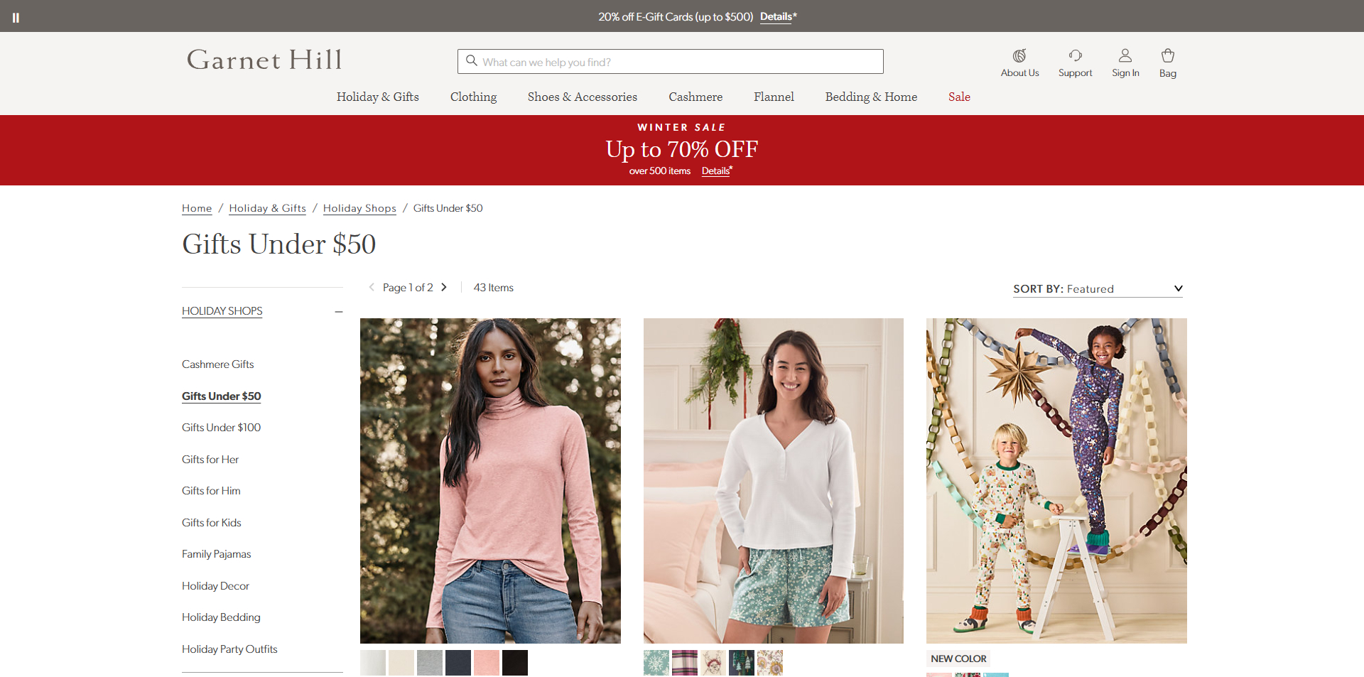 Garnet Hill Promo Code